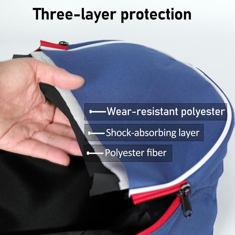 EIGEETO Fencing Epee Foil Saber Mask Protective Bag - Portable Handbag - Storage Bag for Fencing Mask - Image 4